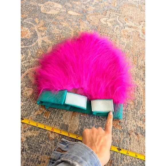 Trolls World Tour Princess Poppy Headband Pink Hair Piece - Picture 5 of 6